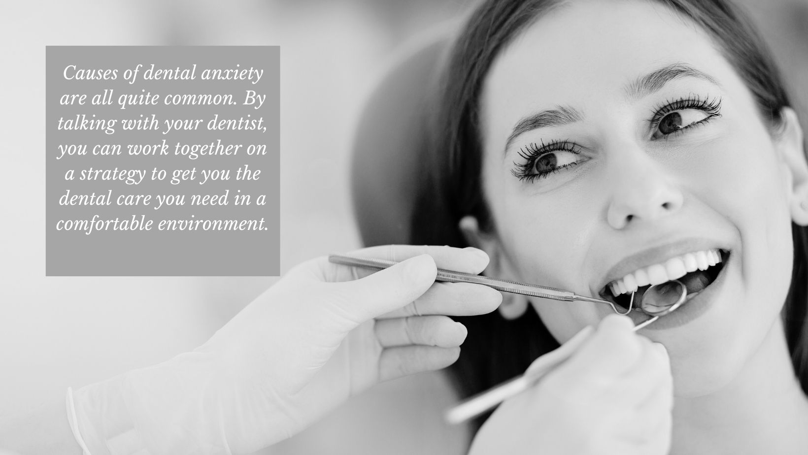 dental patient happy during dental visit