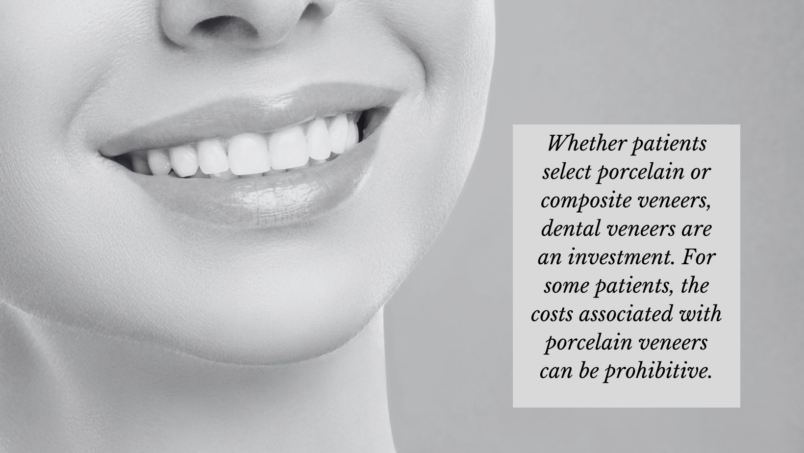 patient with veneers